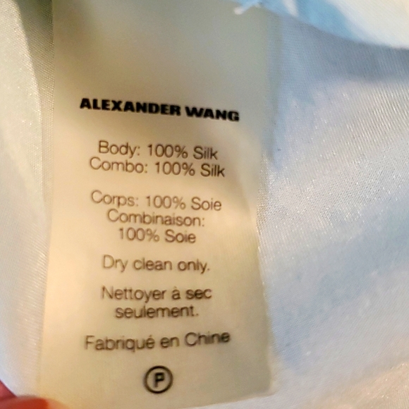 T by Alexander Wang silk tank top - Picture 6 of 6